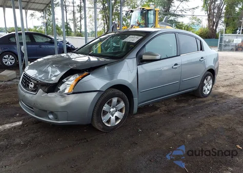 2008 Nissan Sentra 2.0 from USA, damaged, VIN 3N1AB61E68L667636
